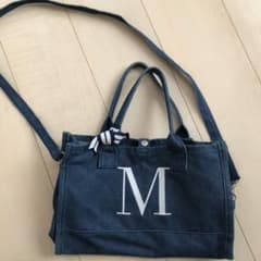 イニシャルM◎ショルダー付き バッグ＊のサムネイル