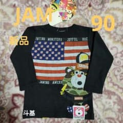 【新品】　JAM　j長袖Tシャツ　サイズ 90　ブラック