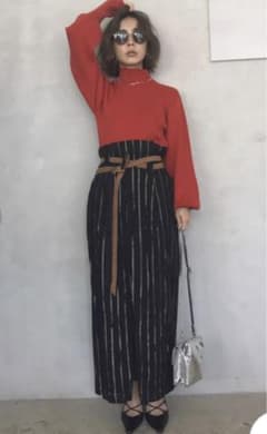 【アメリ】WASHI LAYERED SKIRT Sサイズのサムネイル
