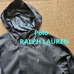 初日割‼️Polo Ralph Lauren ナイロンジャケット ブラック - メルカリ