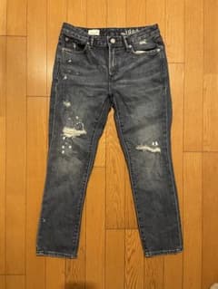 GAP 1969 ダメージ デニム ジーンズ 27インチ ストレートのサムネイル