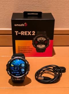 Amazfit T-REX 2 本体　アマズフイットのサムネイル