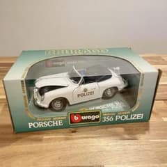 Burago 1/18スケール ポルシェ 356 パトカー（Polizei) - メルカリ