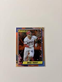 2025 Topps Update Japan トラウト シリアル 桜パラレル - メルカリ