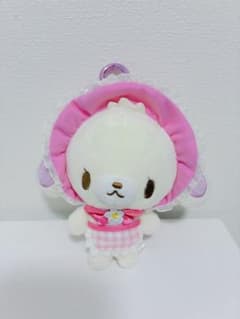 お値下げ〜サンリオ シュガーバニーズ ぬいぐるみマスコットピンクギンガムチェック
