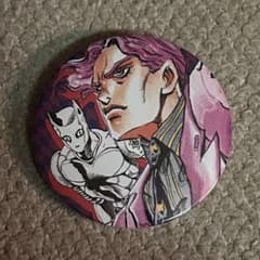 ジョジョ展 缶バッジ 吉良吉影 荒木飛呂彦原画展 S市杜王町 2017