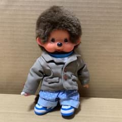 【希少】モンチッチ　男の子　ジャケット　UFO Tシャツ　水玉ズボン　シューズ 希少】モンチッチ 男の子 ジャケット UFO Tシャツ 水玉ズボン シューズ