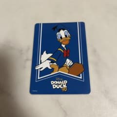 ドナルドダック じゃんけんカード ディズニーストア ドナルド90周年