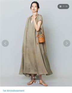 1er Arrondissement テンセルリネンスキッパー ロングワンピースのサムネイル