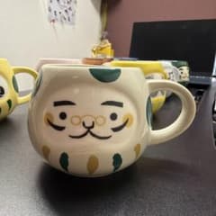 未使用　スターバックス　マグだるま　ドットホワイトのサムネイル