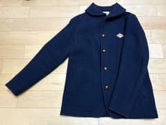 DANTON ウールモッサ シングルコート ネイビーのサムネイル
