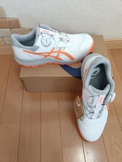 アシックス/asics/CP-219/26.5/BOA/Wh-OR安全靴 - メルカリ