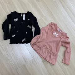 【masa様 専用】ベビーˁ˙͠˟˙ˀトップス2枚セットのサムネイル