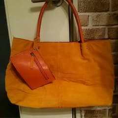 ゆきコラーゲン様専用  美品！本革鞄 トートバック 外出のサムネイル