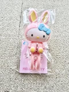 ハローキティ うさみみ　洗濯バサミ　ピンク　キティ