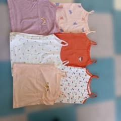 女の子向けキャミソールセット 100cm~のサムネイル