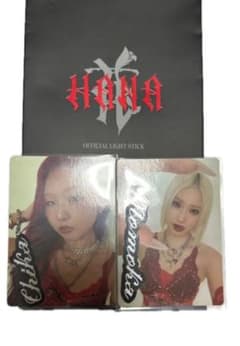 HANA 公式ペンライト トレカ 2枚セット CHIKA モモカ - メルカリ