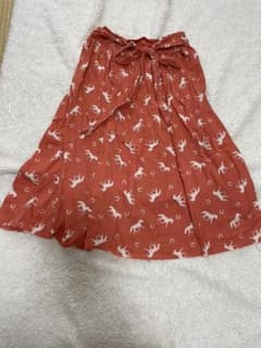 【ゆず様専用】馬柄☆レトロ柄　スカート2点のサムネイル