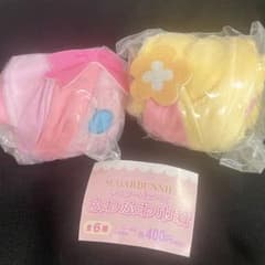 シュガーバニーズ ふわふわ巾着 ももうさ　はなうさ セットのサムネイル
