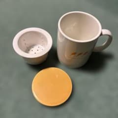 茶こし付きマグカップ 蓋付きのサムネイル
