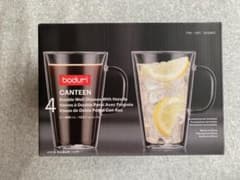 BODUM ボダム CANTEEN  ダブルウォールグラス400ml 4個セットのサムネイル