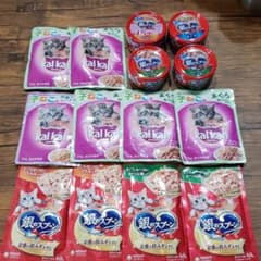 キャットフード　パウチ　猫缶のサムネイル