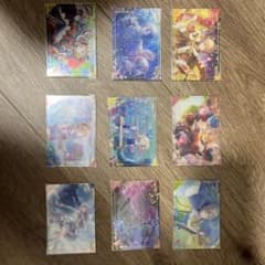 プロジェクトセカイ グリッター缶バッジ風カード 9枚セットのサムネイル