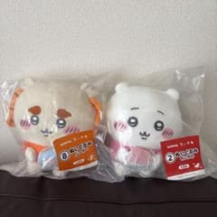 Chiikawa AnyMai Lottery Plush Toy: Shisa & Chiikawa Set