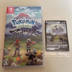 ポケモンlegends アルセウス　Switch カード付きのサムネイル