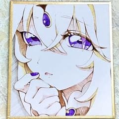 し*ん様 森亜るるか キュアアルカナ・シャドウ 手描きイラスト ファン