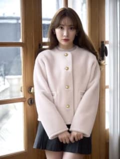 【Her lip to】Lausanne Wool Short Coatのサムネイル