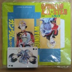 未開封品　ガンダム トランプ 付録　Zガンダム　安彦良和 ガンダム トランプ 付録 使用品（開封済み）未組立 Zガンダム 安彦良和