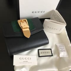 グッチ GUCCI  三つ折り財布　シルヴィのサムネイル