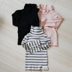 未使用品:タートルネック3点セットのサムネイル