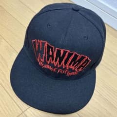 未使用品⭐︎レフラー　WANIMA ブラックキャップのサムネイル