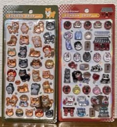に*ん様 【正規品】和柄ボンボンドロップシールセット【激レア】のサムネイル