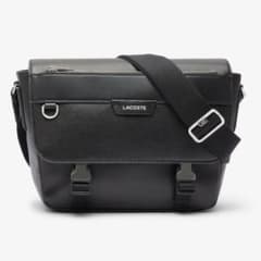 LACOSTE オシアン レザーフラップ ショルダーバッグのサムネイル