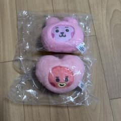 【新品】BT21 ぬいぐるみクリップ　TATA COOKY 2種セットのサムネイル