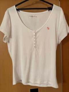 Abercrombie & Fitch ホワイト Tシャツ 半袖 XLサイズのサムネイル