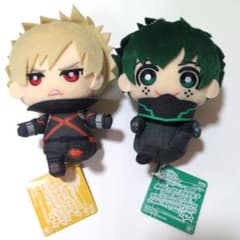 僕のヒーローアカデミア　ともぬい　おすわりポーズ　マスコット 僕のヒーローアカデミア ともぬいおすわりポーズvol.2 爆豪 緑谷