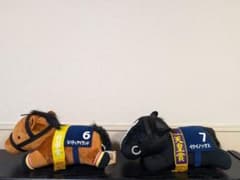 サラブレッドコレクションねそべり超BIGぬいぐるみ2頭セット