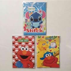 スティッチ＊セサミストリート＊A5ノートのサムネイル