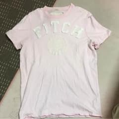アバクロ 薄ピンク Tシャツ 難あり Lのサムネイル