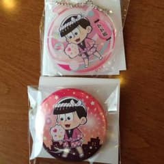 おそ松さん ツリービレッジ限定 トド松缶バッチ&アクキーセットのサムネイル