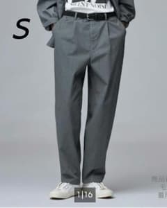 GU ワイドテーパードパンツ UNDERCOVER グレー　Sのサムネイル