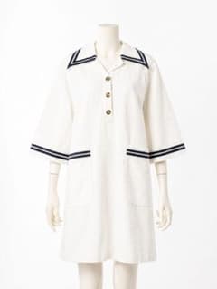 GUCCI セーラー襟ワンピース 110cm GUCCI グッチ セーラー襟 ホワイトミニワンピース - メルカリ