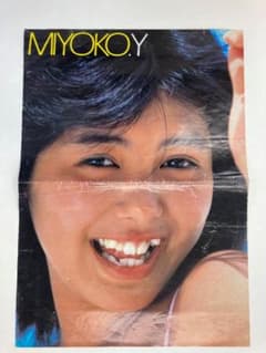明星付録ポスター　芳本美代子　藤井フミヤのサムネイル