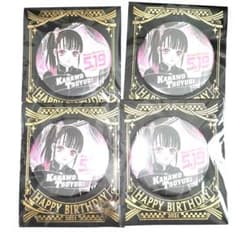 バースデー 栗花落カナヲ 缶バッジ ジャンプショップ 2021 鬼滅の刃