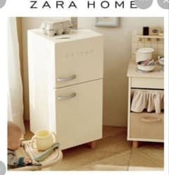 廃盤　ZARA  冷蔵庫　クッキングトイ ZARAHOMEザラホーム 冷蔵庫 おもちゃ おままごと キッズトイ - メルカリ