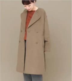 新品未使用KBF+ ダブルボタンビックコートのサムネイル